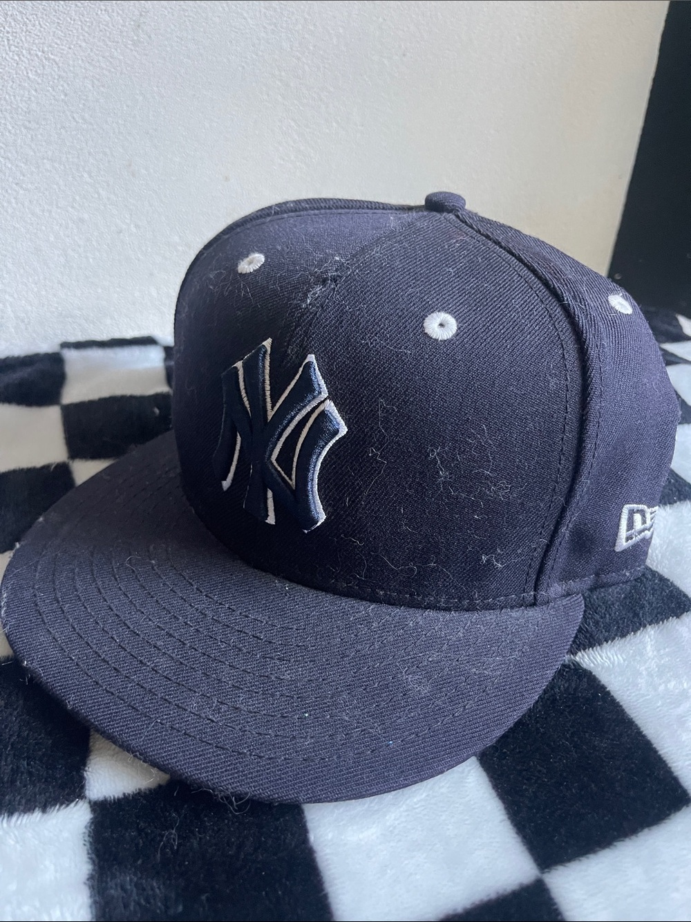 New Era Navy/White New York Yankees Fitted Cap